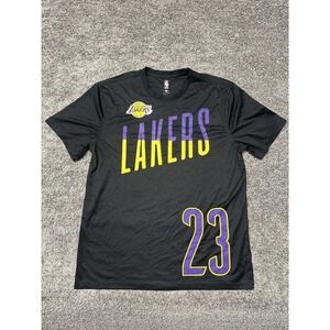 UNK NBA Los Angeles Lakers Lebron James Basketball Shirt Mens XL Dri Fit